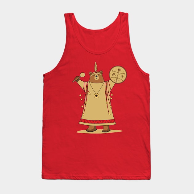 Bear Shaman Tank Top by lents